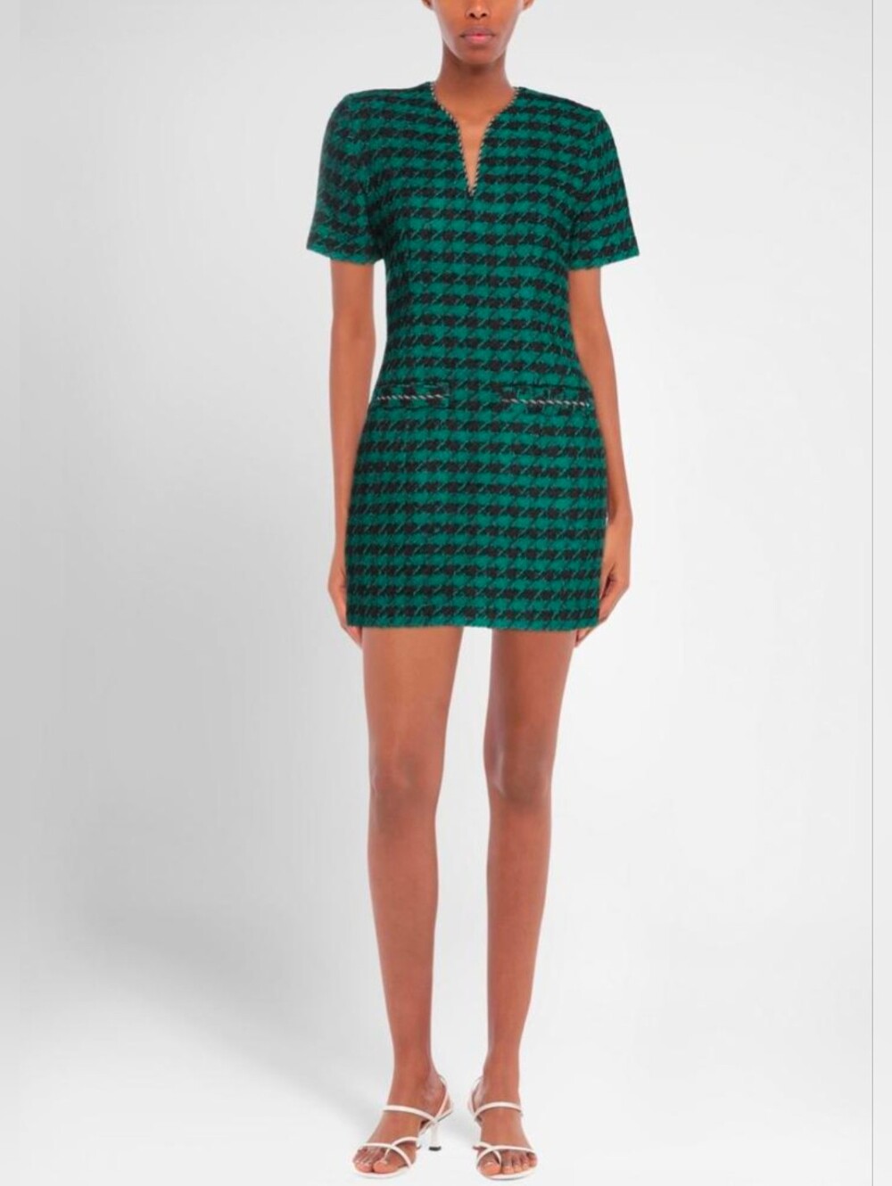 Sandro Paris Tweed Short Dress - Size 36